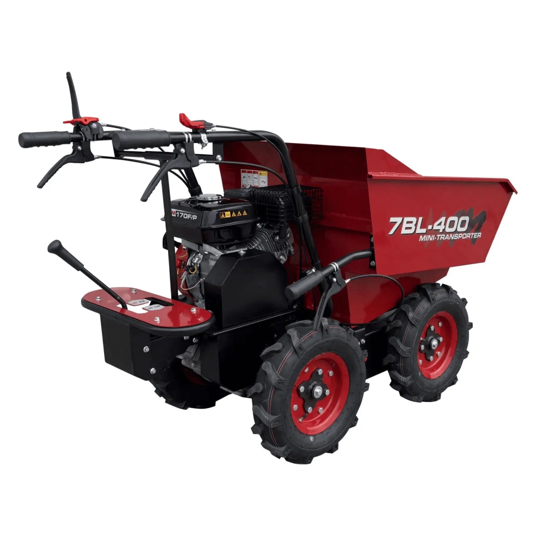 Wozidło budowlane spalinowe WEIMA WM7BL-400 podczas pracy z napędem 4x4